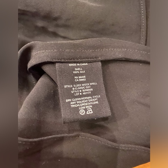 Like New Frame Rouched Black Sleeveless Blouse - Picture 3 of 5